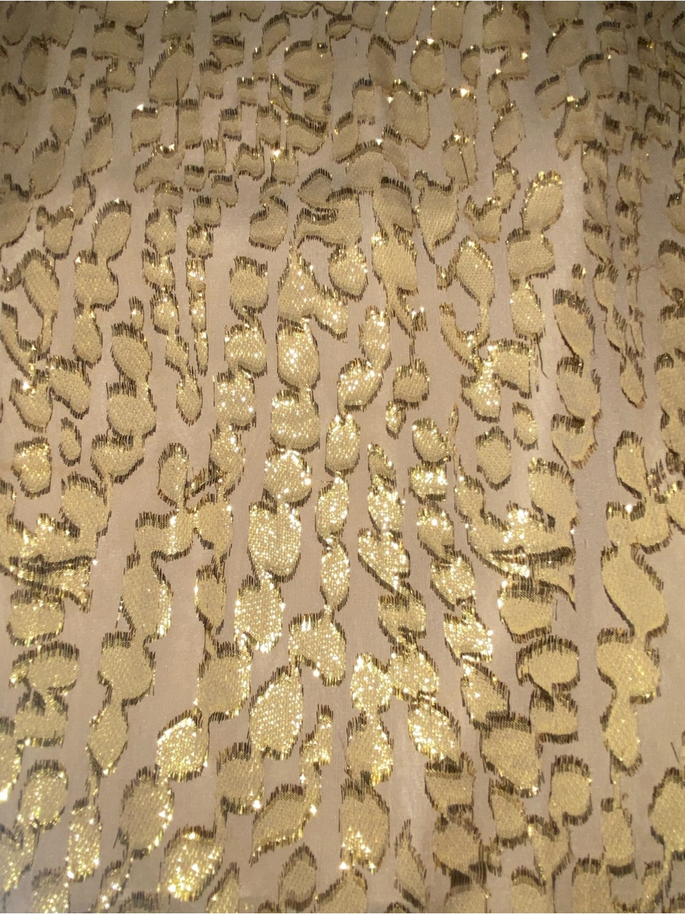 Lilly Pulitzer Gold Sequin Halter Camisole with Beaded Neckline - Picture 3 of 11